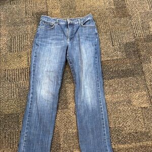 Women’s Lee 10 Long relaxed Fit Straight Leg High Rise Jeans